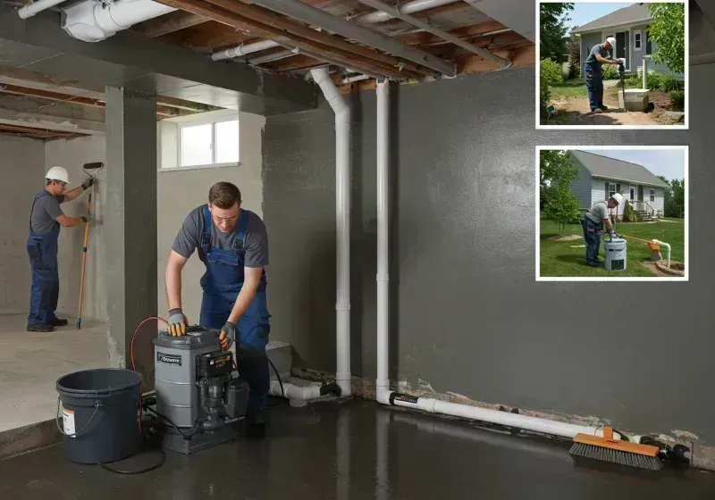 Basement Waterproofing and Flood Prevention process in Mila Doce, TX